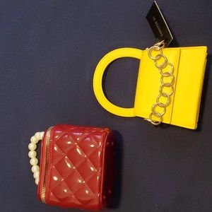 2 mini purses